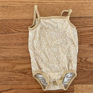 6-9 month organic cotton onesie